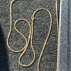 30 inch gold plated chain